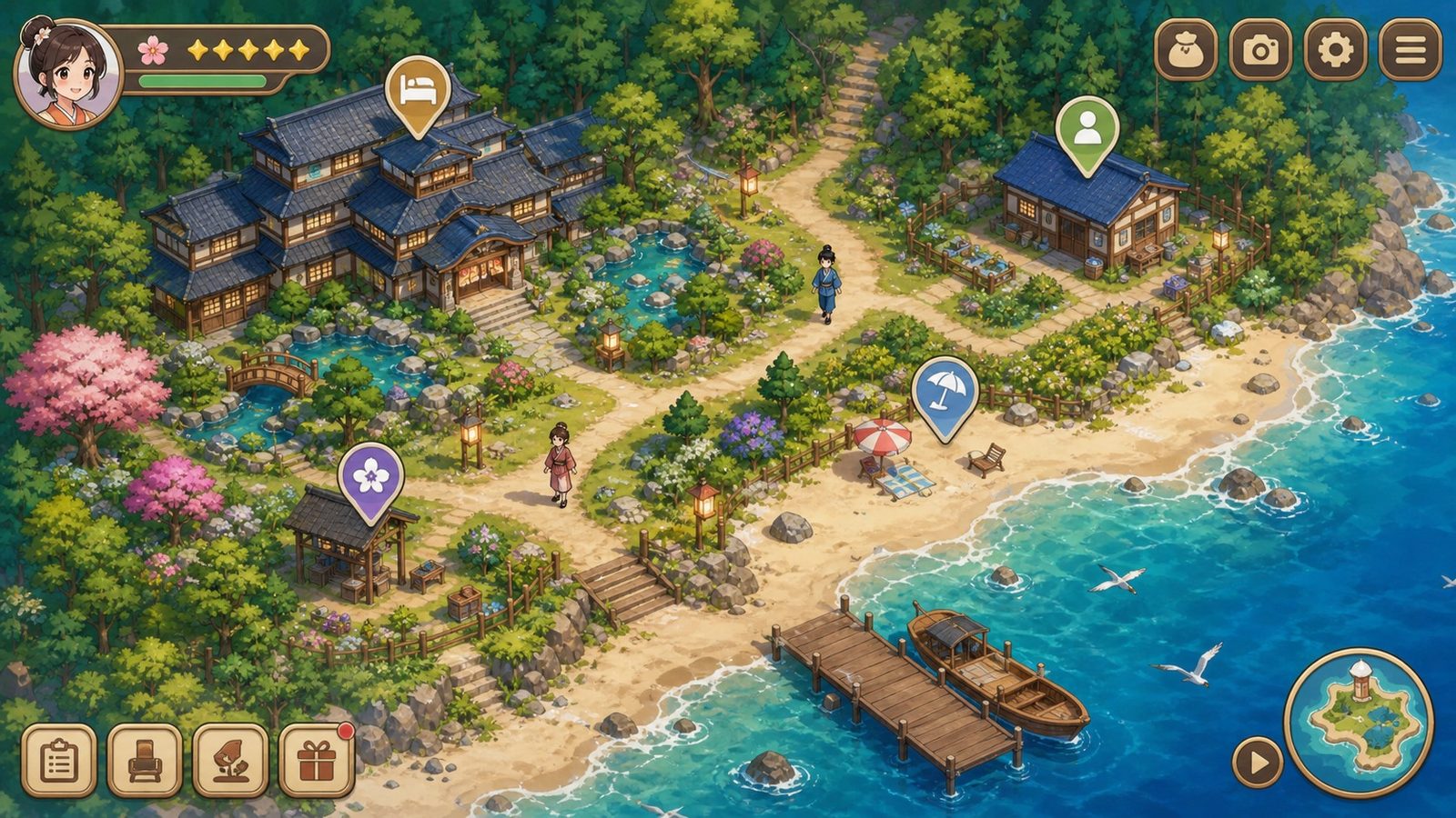 歌鸲旅馆KomadoriInn存档 探索场景 专题图 1